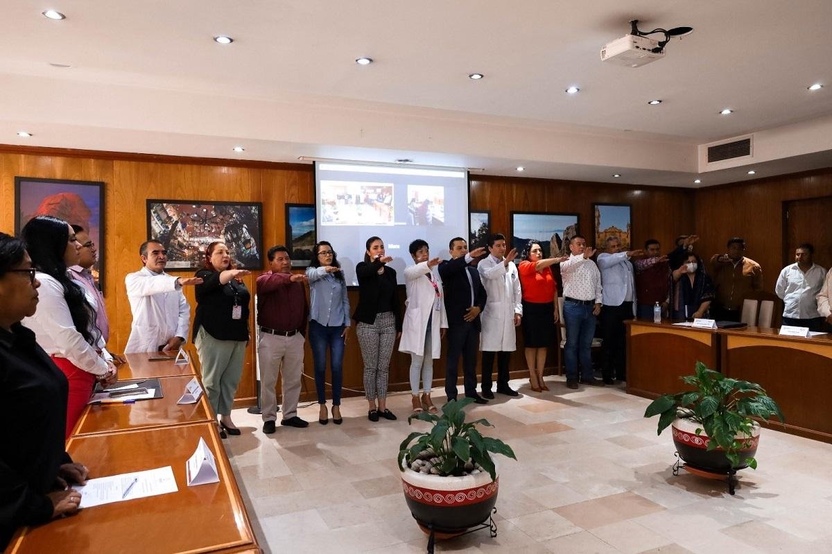 Comité de Salud de Texcoco toma protesta 