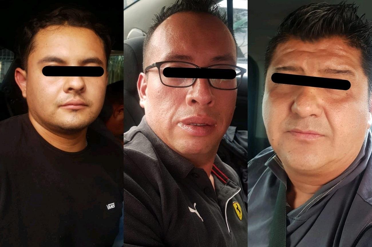Capturan Ecatepec a presunta banda dedicada a desvalijar autos; hallan placas y bodega de autopartes