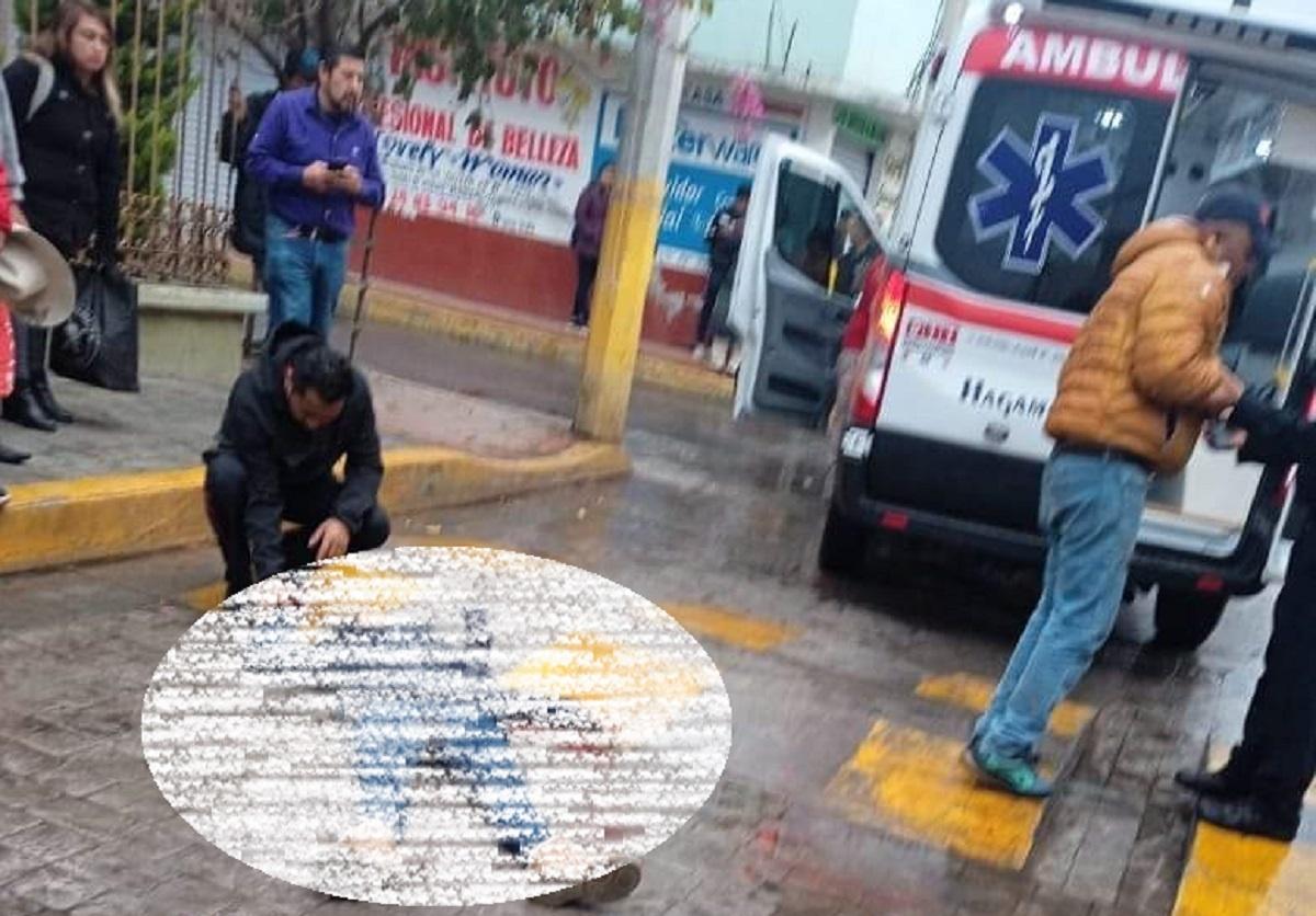 Atacan a pareja cerca del palacio municipal de San Martín de las Pirámides; fallece una mujer