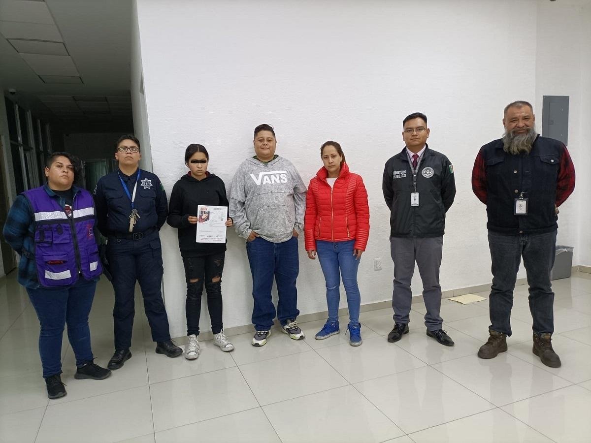 Célula de Búsqueda de Ecatepec localiza a menor de 13 años reportada como desaparecida