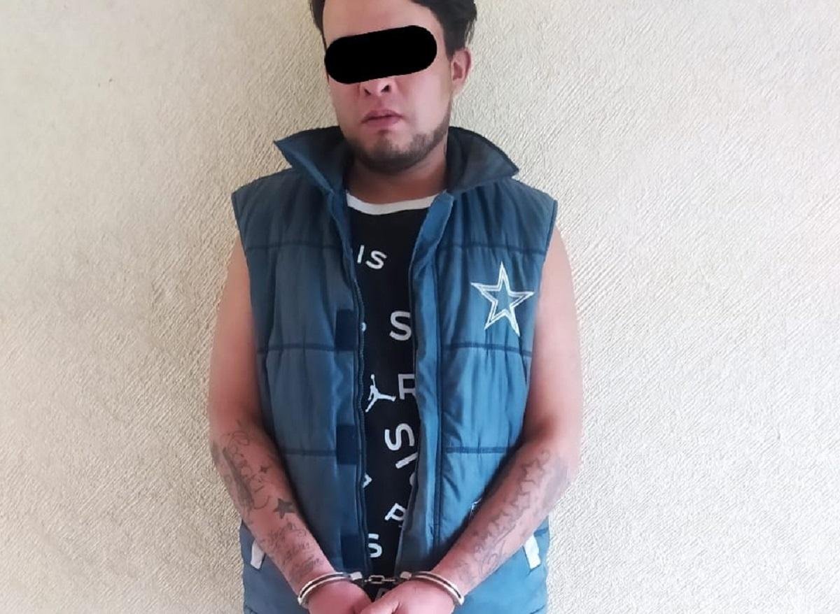 Detienen en Texcoco a sujeto acusado de robo con violencia 