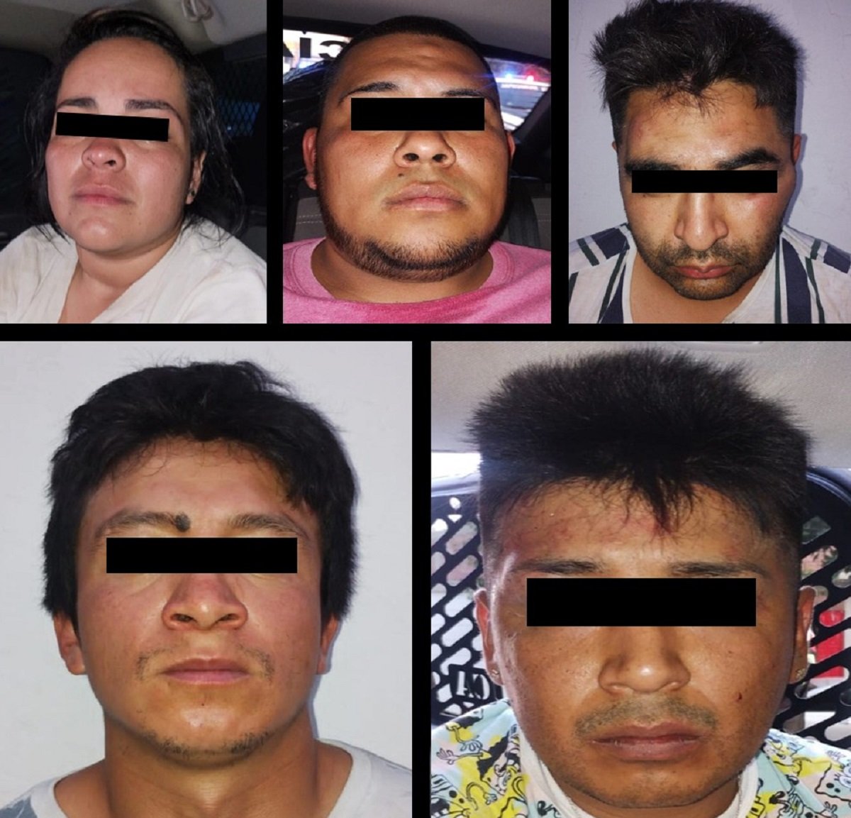 Recuperan mercancía con reporte de robo, hay cinco detenidos