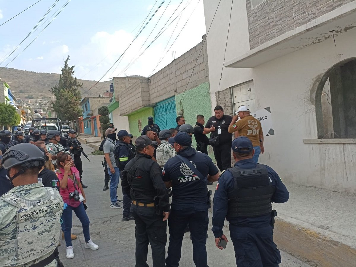 Decomisan droga y armas durante mega operativo en Ecatepec; hay 20 detenidos