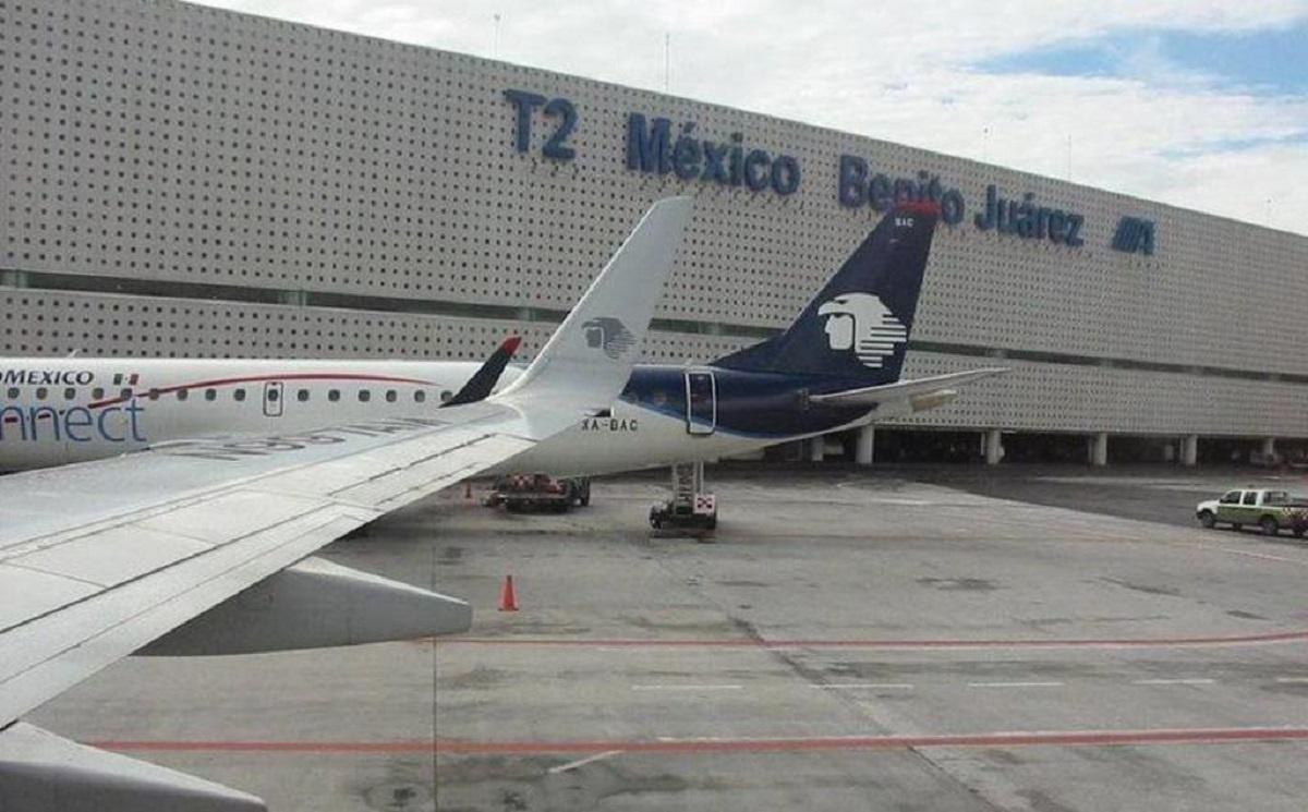 Accidente entre dos aviones en aeropuerto de la CDMX