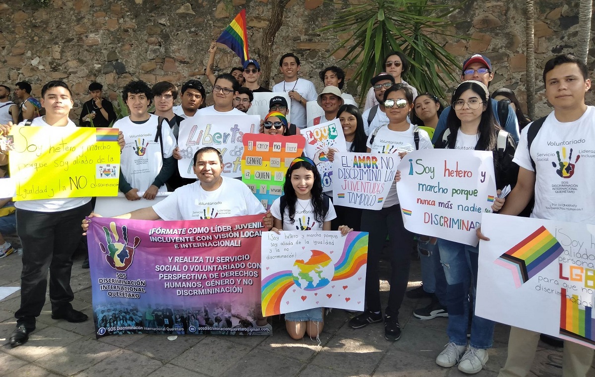 Aumenta apoyo de jóvenes hetero – aliados hacia la diversidad sexual en Querétaro