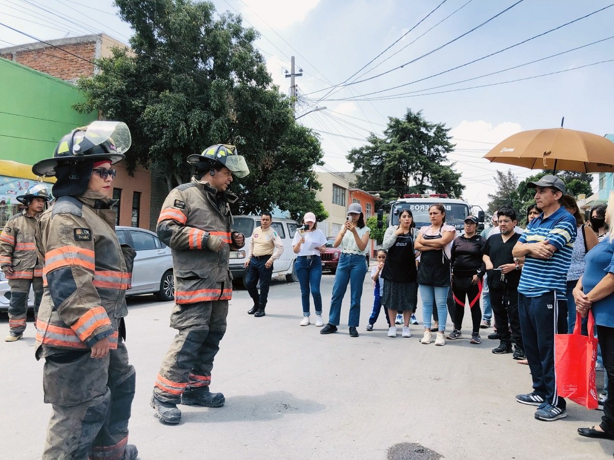 Ecatepec realiza simulacro para prevenir riesgos por lluvias