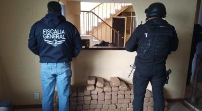 Durante cateo en Tlalnepantla aseguran hierva verde 