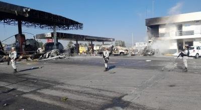 #Video Momento exacto de la explosión en Tula, Hidalgo  