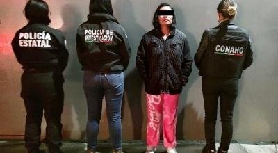Capturan a "La Mitzy", es investigada por el asesinato de su pareja