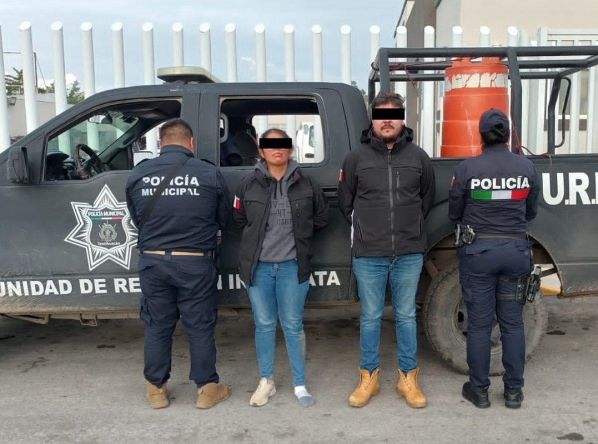 Detenidos y Puestos Bajo Custodia: Caso de Extorsión en Teotihuacán