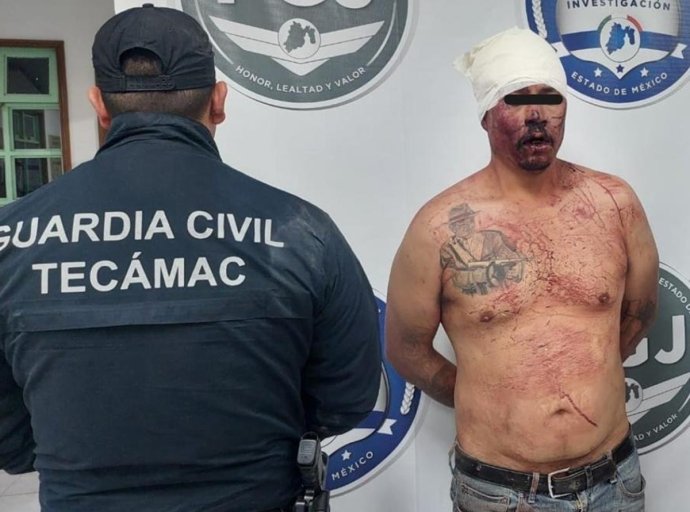 Guardia Civil de Tecámac Responde a Tiempo: Detenido Asaltante en Flagrancia