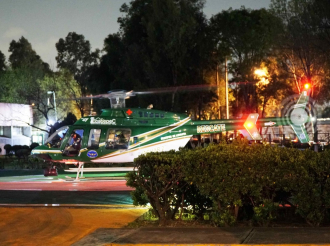 Desde Nezahualcóyotl hasta la Ciudad de México: Helicóptero Jaguar 2 Realiza Traslado Urgente de Menor Accidentado