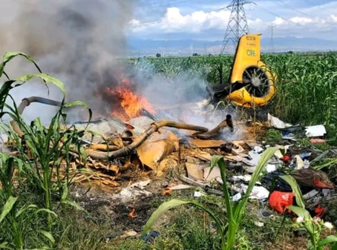 Tragedia en Morelos: Desplome de Helicóptero de la CFE sin Sobrevivientes