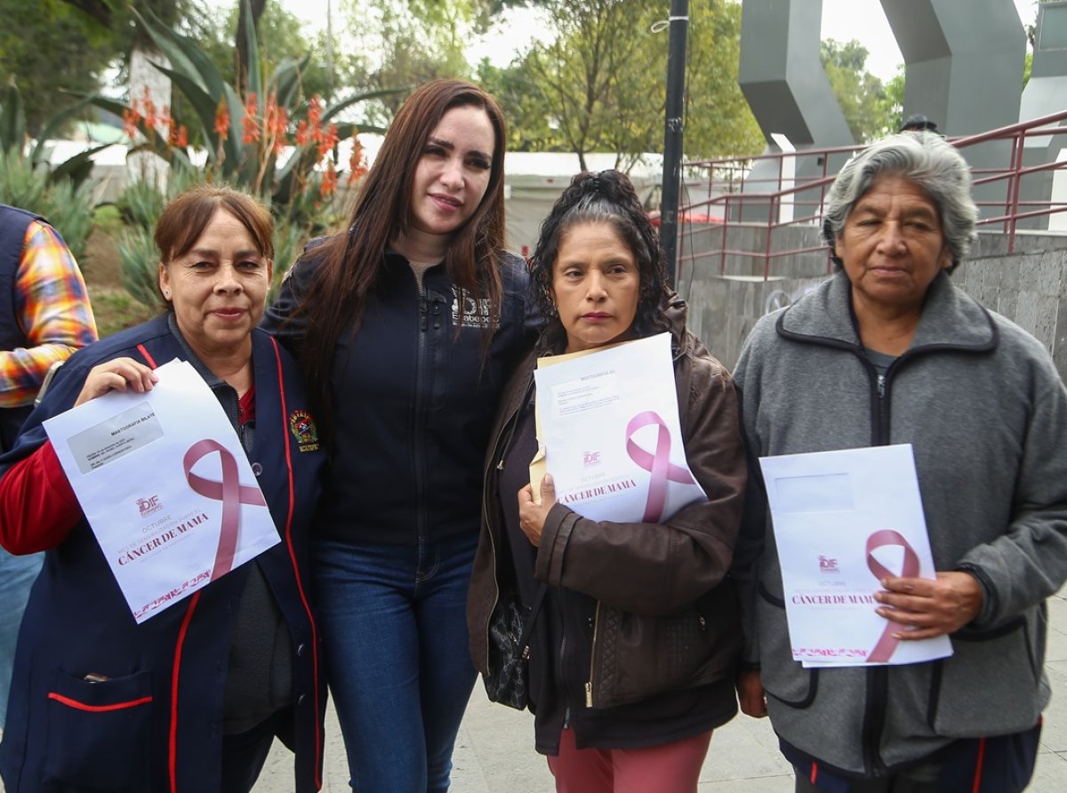 DIF de Ecatepec Continúa su Campaña de Salud: Atención Médica y Mastografías en Colonias del Municipio