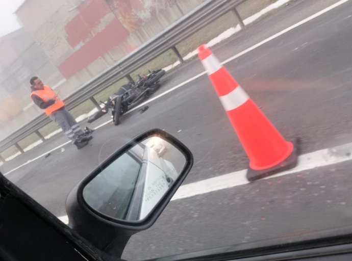 Motociclista Fallece en el Circuito Exterior Mexiquense