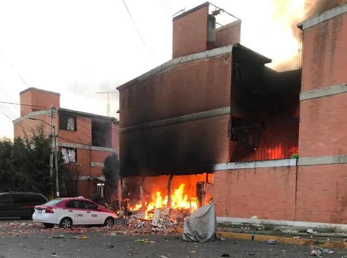  Explosión deja una persona muerta y 10 heridas