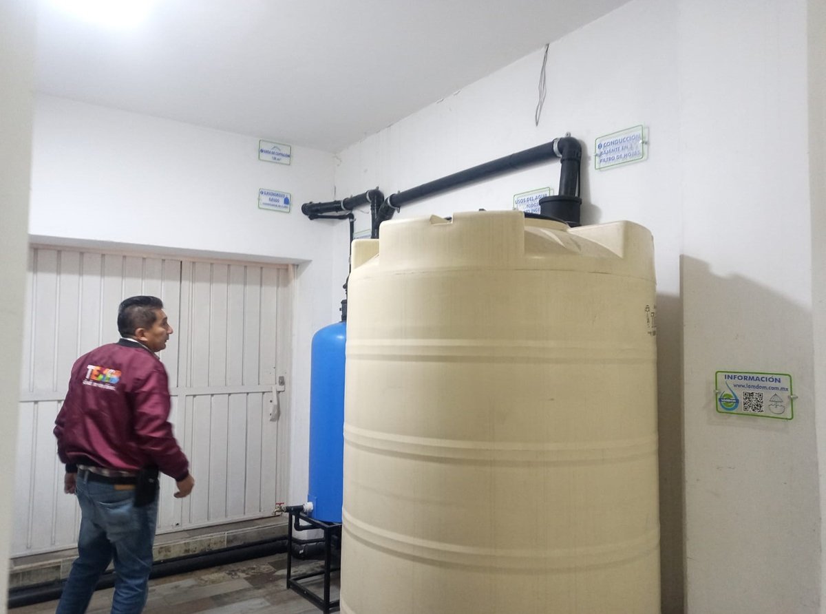 Texcoco Implementa Sistema de Recolección de Agua de Lluvia