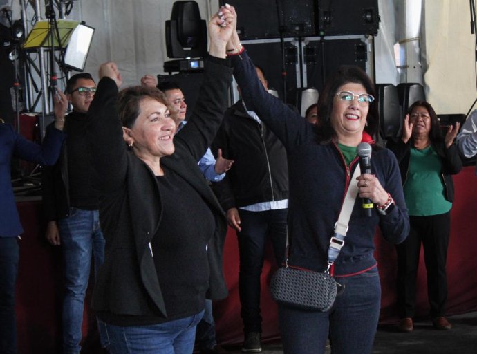 Alcaldesa de Tecámac Celebra Postulación de Candidatas de Morena para Diputadas Federales