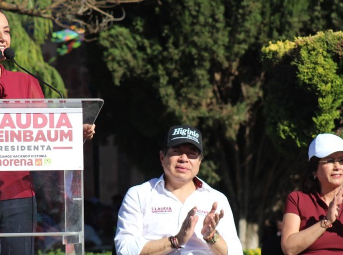 Continuidad del Cambio: Sheinbaum y el Llamado a Votar por Morena en Atlacomulco