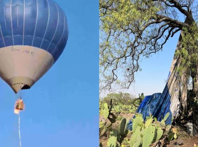 Regina exige justicia un año después del trágico accidente en globo aerostático en Teotihuacán