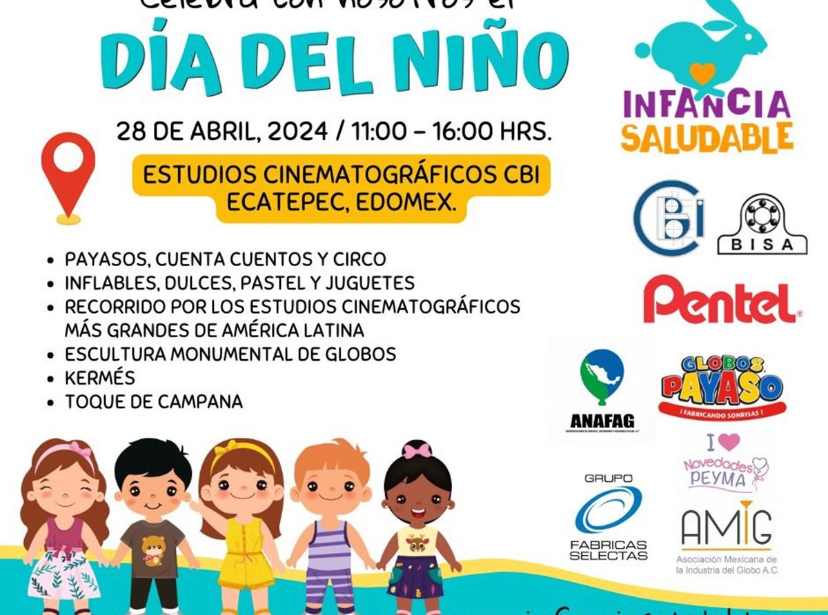 Celebrando el Día del Niño en los Estudios Cinematográficos CBI