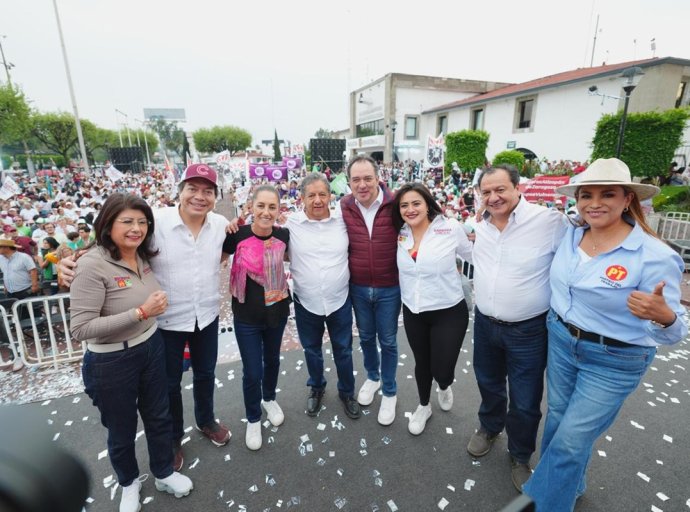 Candidatos de Morena, PT y PVEM lideran preferencias en el Estado de México