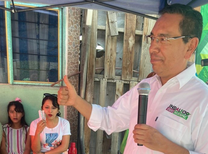 Candidato del Partido Verde cerrará campaña con servicios comunitarios y reforestación