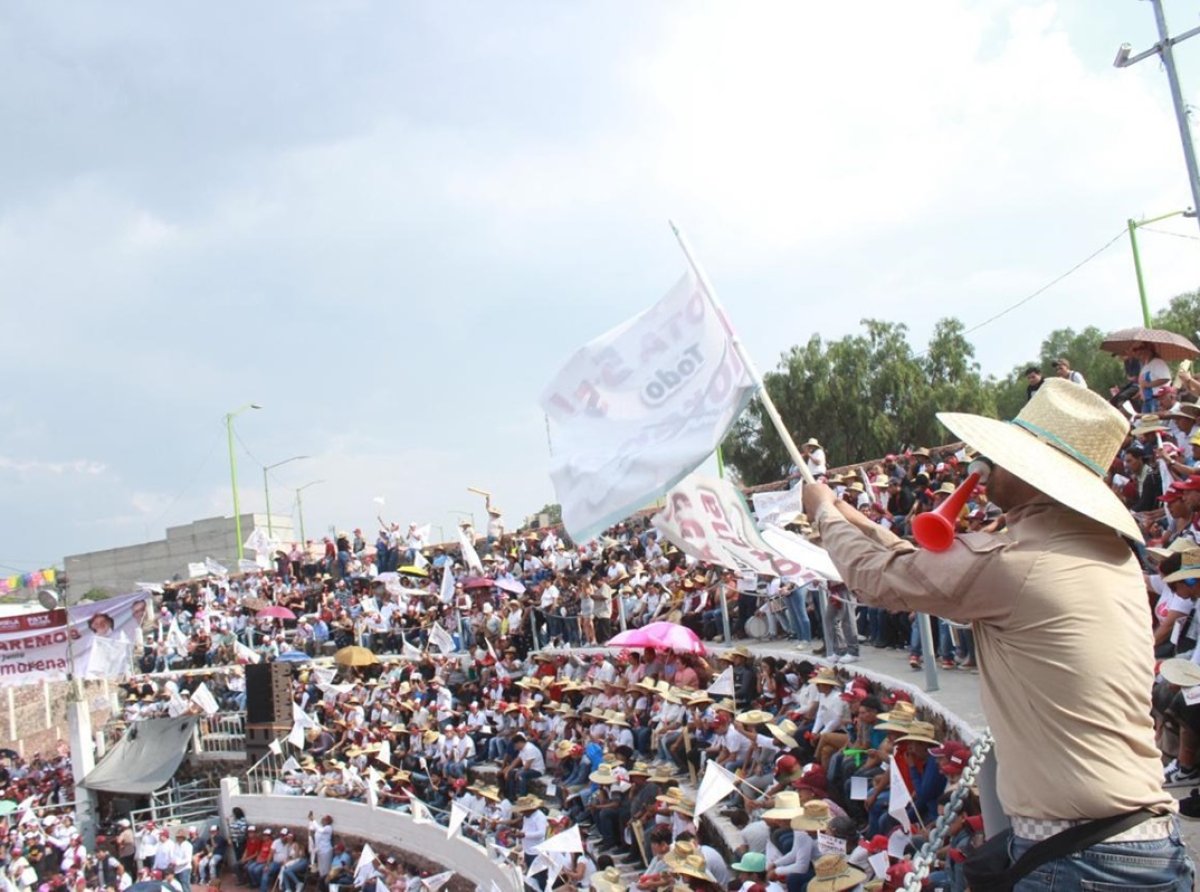 Mariela Gutiérrez Escalante Encabeza cierre de campaña masiva en Tecámac