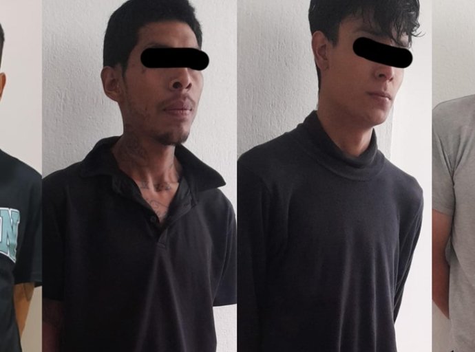 Capturan a Cuatro Presuntos Asaltantes de Tiendas OXXO en Ecatepec y Coacalco