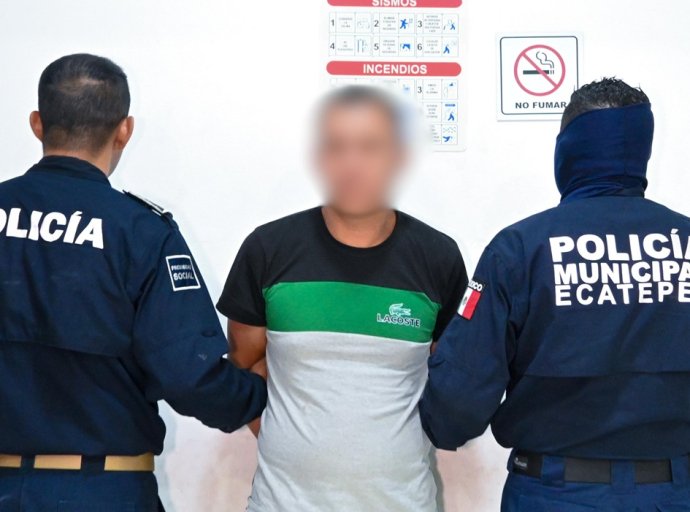 Detenido en Ecatepec Hombre Buscado por Asalto a Lavandería en CDMX