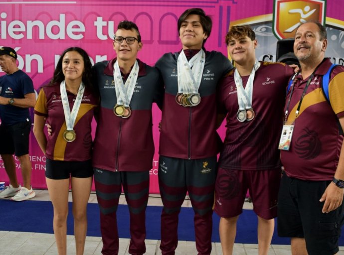 Estado de México Brilla en los Juegos Nacionales CONADE 2024 con 37 Medallas en Natación