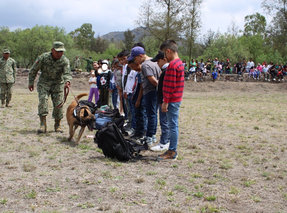 El Ejército Mexicano Deslumbra a Visitantes en San Juan Teotihuacán