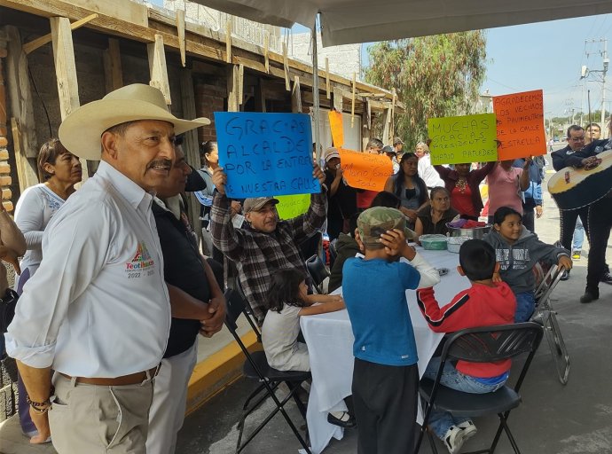 Nueva infraestructura mejora calidad de vida en El Palomar Maquixco