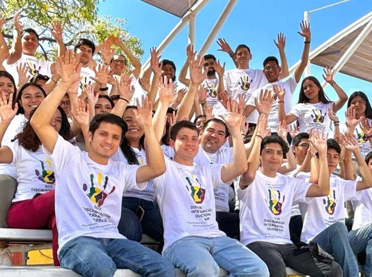 Juventudes de Querétaro se unen para combatir la discriminación