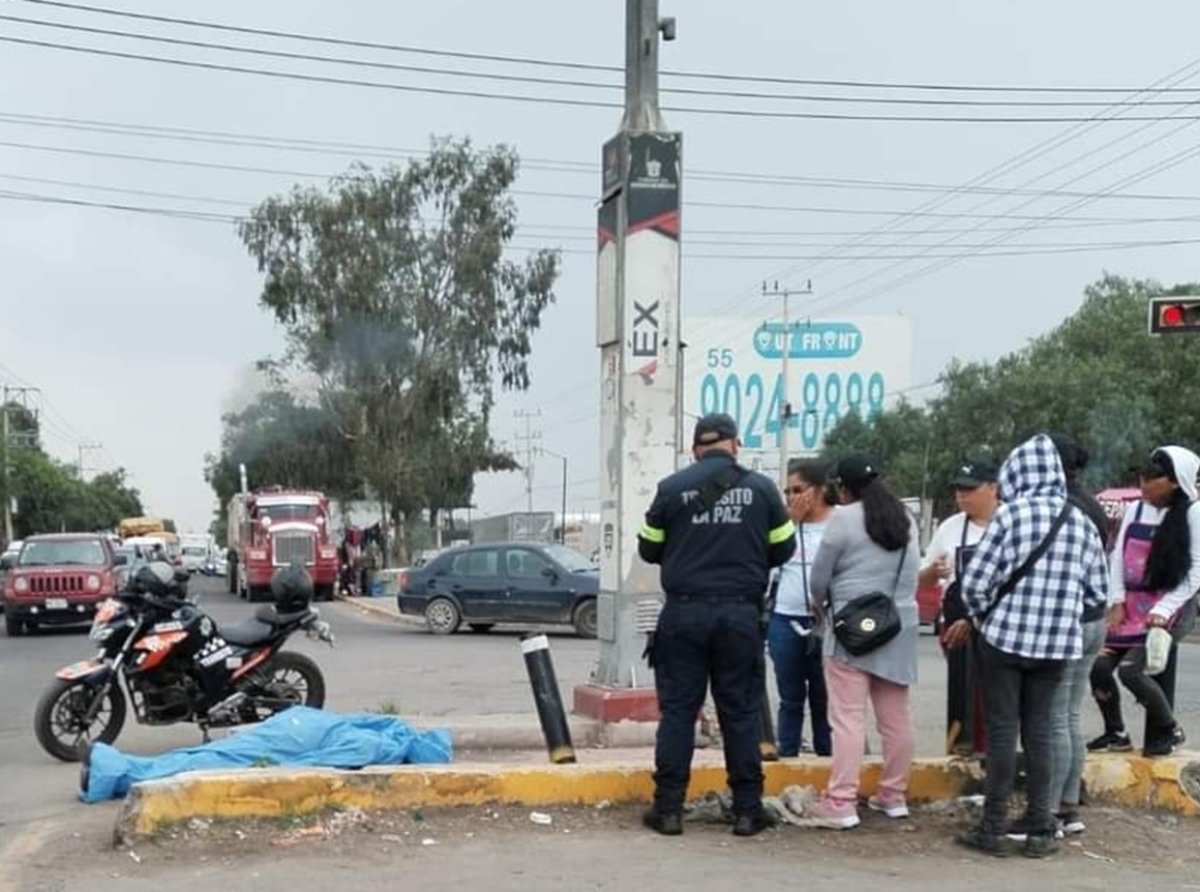 Motociclista Fallece en Accidente en la Carretera México-Texcoco