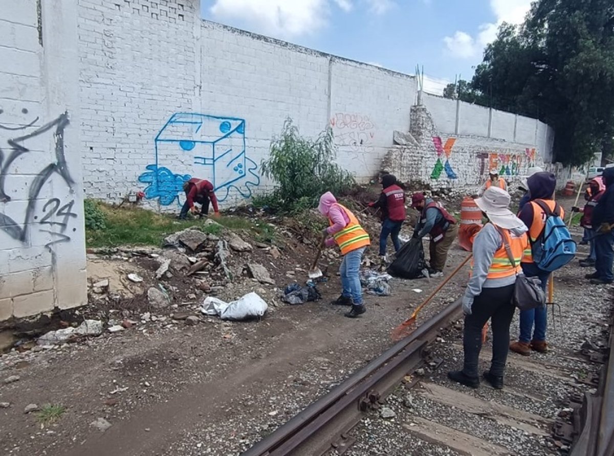 Texcoco Mantiene Activas las Jornadas de Limpieza en Áreas Urbanas