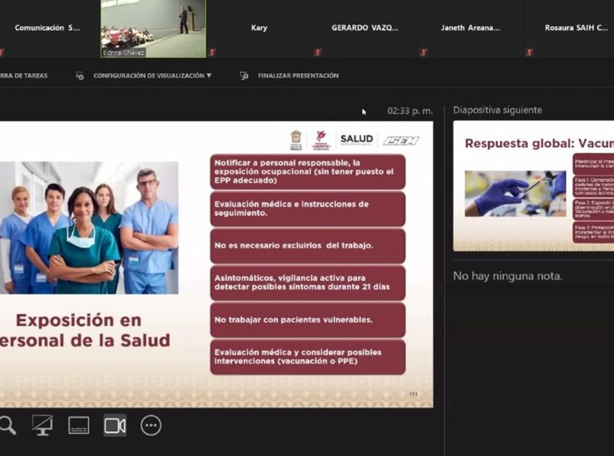 Capacitan al personal médico del Edoméx para enfrentar emergencia por viruela del mono