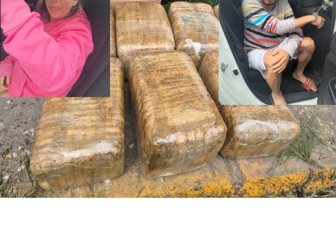 Detienen a dos personas con 72 kilos de marihuana en Tlalnepantla