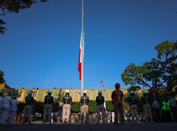 Conmemoran en Texcoco la creación del Sistema Nacional de Protección Civil