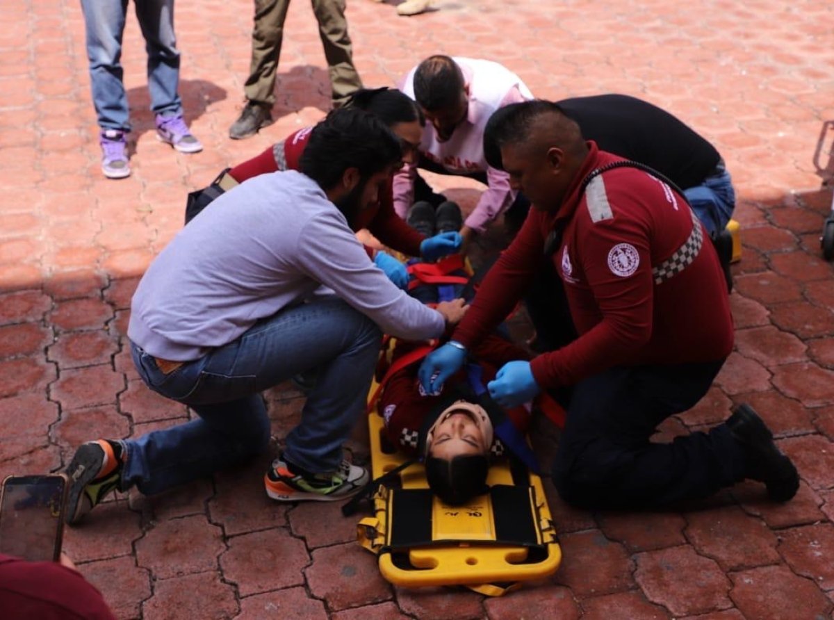 Simulacro Nacional en Tecámac: servidores públicos y DIF coordinan evacuación eficaz