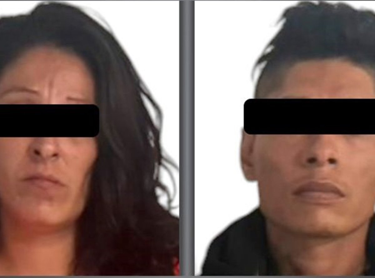 Detienen a pareja por extorsión a conductor de transporte público en Ecatepec