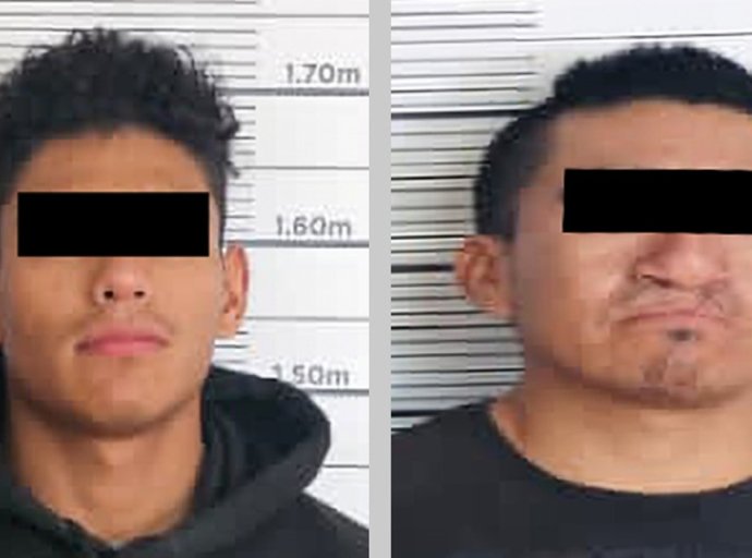 Detienen a dos hombres tras robo violento y persecución en Axapusco