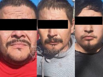 Operativo en Cajeme: Tres detenidos con marihuana, crystal y arma de fuego