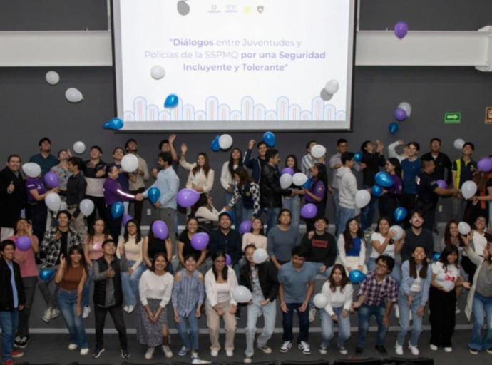 Diálogos entre Juventudes y Policía de Querétaro Promueven la Tolerancia y Seguridad Incluyente