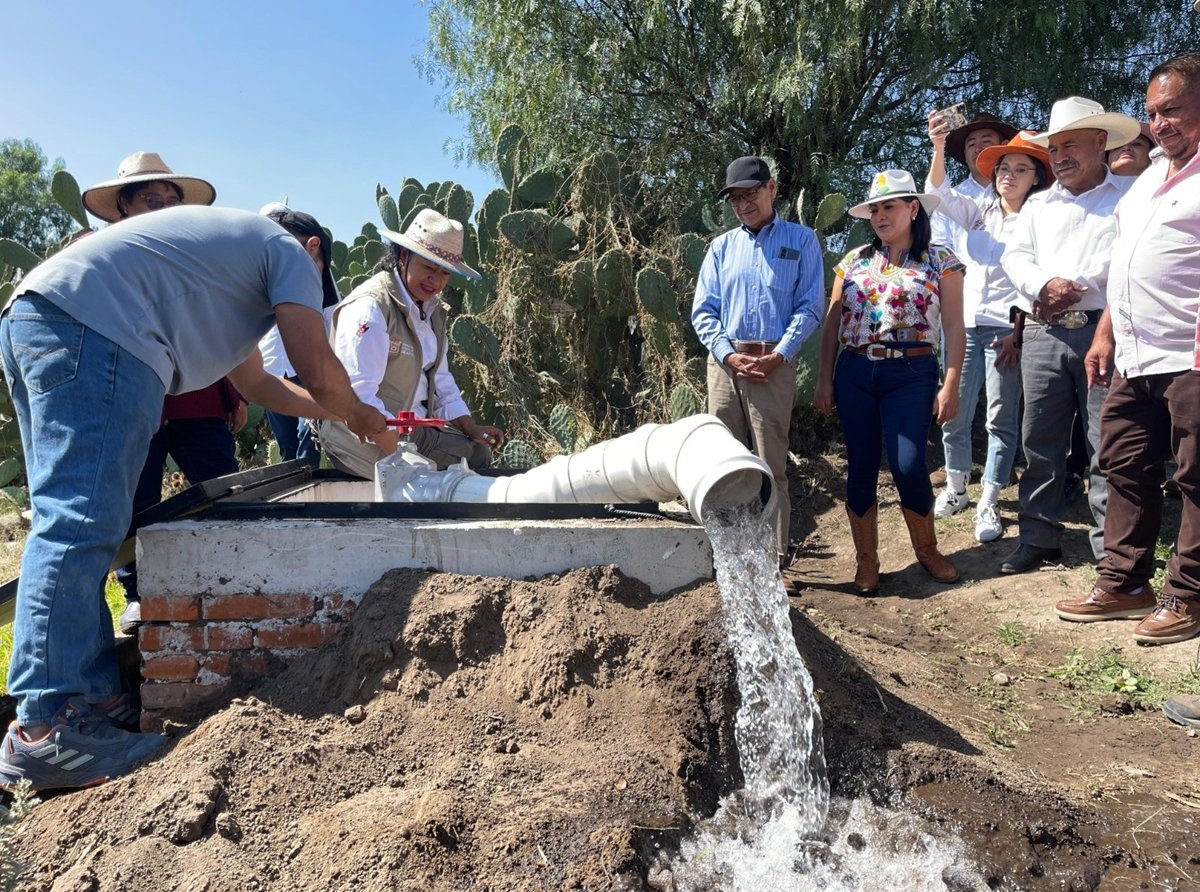 Mejoran infraestructura agrícola con nuevas obras en Otumba y San Martín de las Pirámides