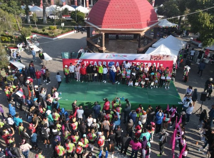 Teotihuacán celebra con éxito su primera Carrera Ancestral