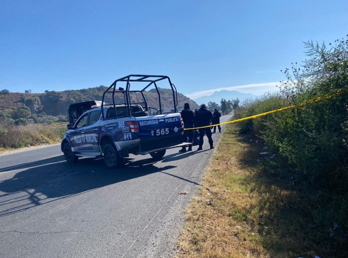 Hallan bolsa negra con presunto cuerpo en Valle de Chalco