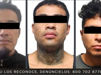 Detienen a tres hombres por homicidio calificado en La Paz, Edomex