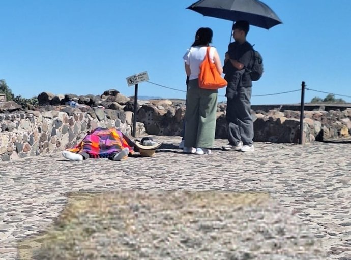 Muere turista por infarto en la Zona Arqueológica de Teotihuacán