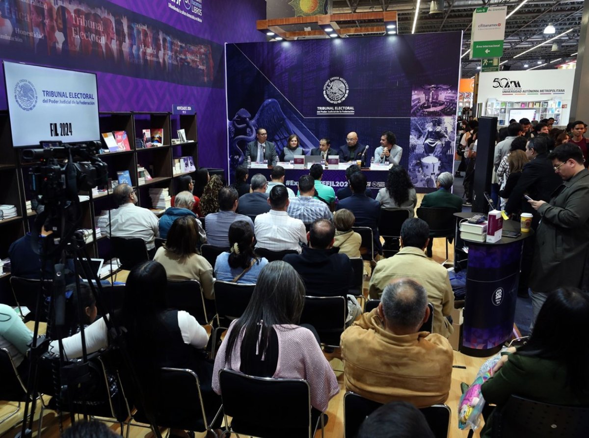 TEPJF presenta libros sobre justicia electoral y derechos humanos en la FIL Guadalajara 2024